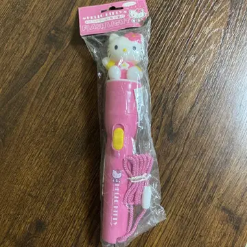 헬로키티 키티 회중전등 플래시 라이트 레어 상품