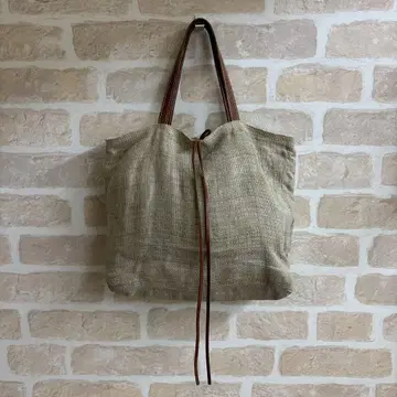 겐텐 토트백 린넨 중고품