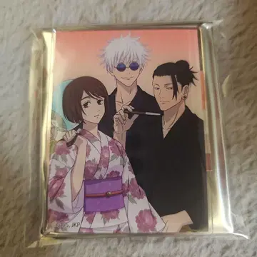 주술회전 고죠 사토루 게토 스구루 이에이리 쇼코 아크릴 카드