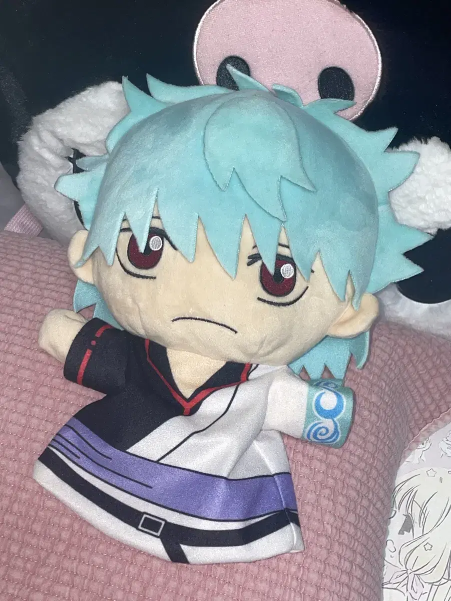Very Cute) Gintama Sakata Kintoki Nui Hand Doll Figure