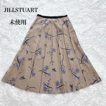 질스튜어트 Endy ROBE 레나 플라워 스커트 플리츠 꽃무늬