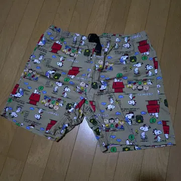 스누피 하프 팬츠 ROKX 콜라보 Vintage PEANUTS