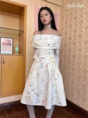 꽃무늬 셋업