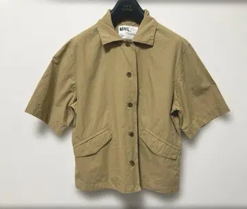 MHL. LIGHT COTTON LINEN POPLIN 셔츠