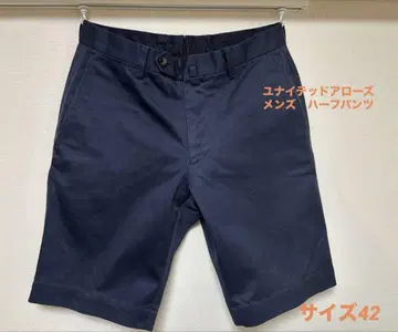 UNITED ARROWS 네이비 숏팬츠 42