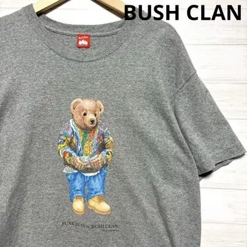 BUSH CLAN 부시 클랜 빅기 베어 S/S 티셔츠
