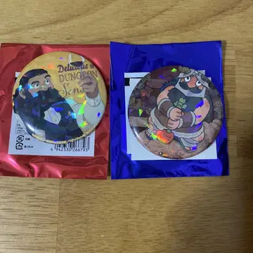 던전밥 미궁 탐험전 트레이딩 홀로그램 캔뱃지 센시 2개