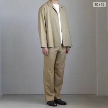 19ss 오라리 울 실크 트로피컬 셋업