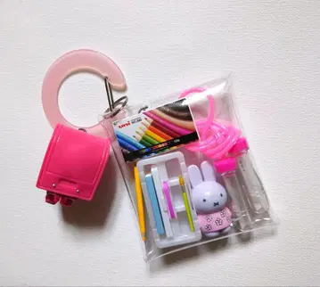 가챠 파우치 란도셀 줄넘기 핑크