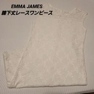 EMMA JAMES 슬리브리스 레이스 원피스 9AR
