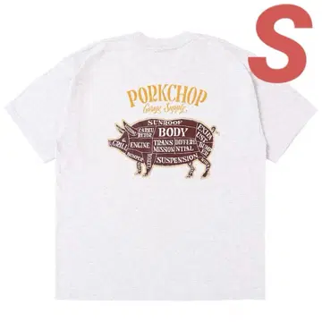 PORKCHOP PORK BACK TEE 포크찹