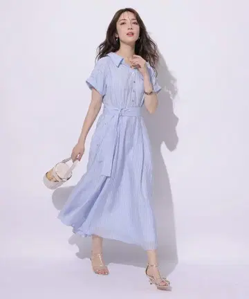 새상품 아푸와이저 리셰 시어 셔츠 원피스
