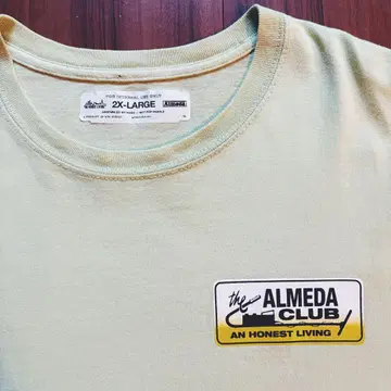 The Almeda Club x An Honest Living 티셔츠