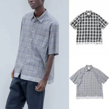 24SS UE LINE CHECK S/S SHIRT 셔츠 2