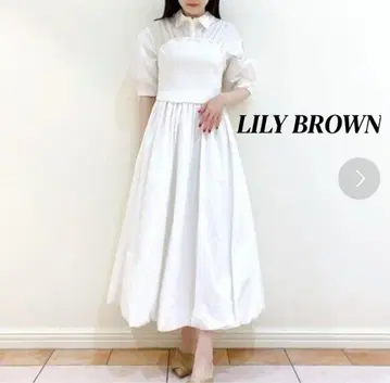 LILY BROWN 뷔스티에 도킹 원피스