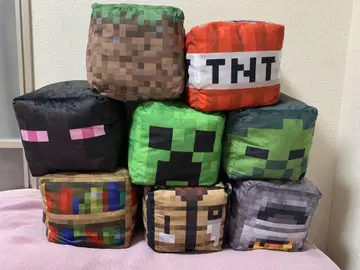 Minecraft 캐릭터 봉제 인형 세트