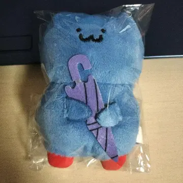 GIGO 문구와 함께 비와 수국 마스코트 키체인 고양이