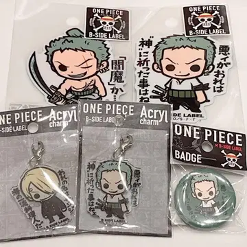 ONEPIECE B-SIDE LABEL 스티커 참 캔뱃지