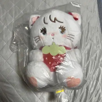 미코 딸기 BIG 봉제 인형 무스