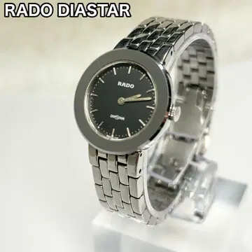 RADO 라도 다이아스타 153.0342.3 블랙 실버 손목시계
