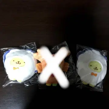 치비토모 키링 폼폼푸딩 2개