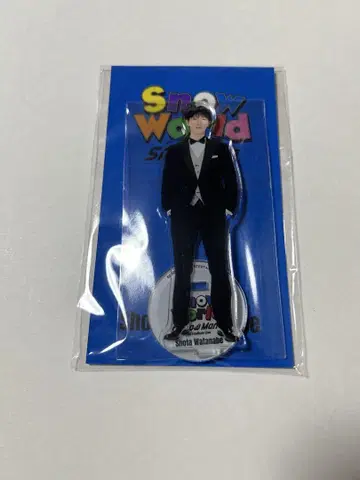 Snow World 아크릴 스탠드 와타나베 쇼타 SnowMan