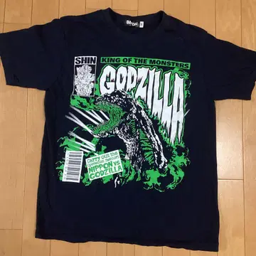 신 고질라 GODZILLA 각성 안노 히데아키 코믹 패턴 반팔 티셔츠 M