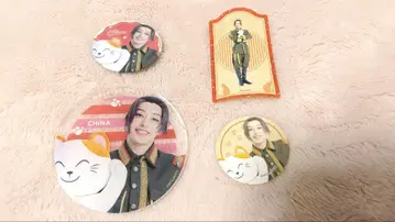 헤타무 마네키네코 캔버 코스터 스티커 중국 중
