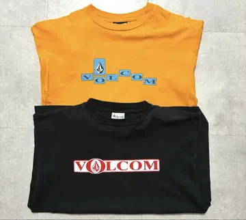90s VOLCOM 티셔츠 2장 세트