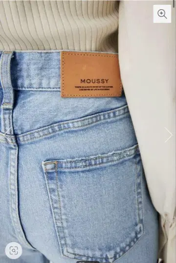 MOUSSY MVS L/BLU FLARE 사이즈 26 MVS 플레어