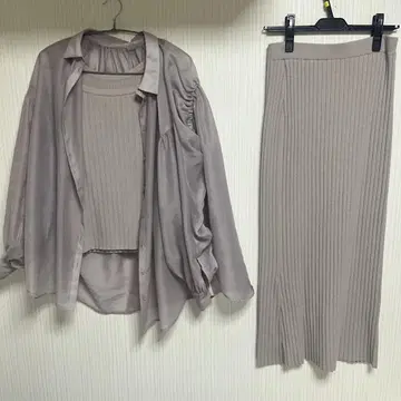 카듀네 시어 셔츠 포함 3개 세트 핑크