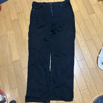 Levi Strauss 520-51 블랙 데님 W33 L34