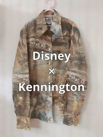 디즈니 70년대 빈티지 긴팔 셔츠 Kennington 7명의 난쟁이