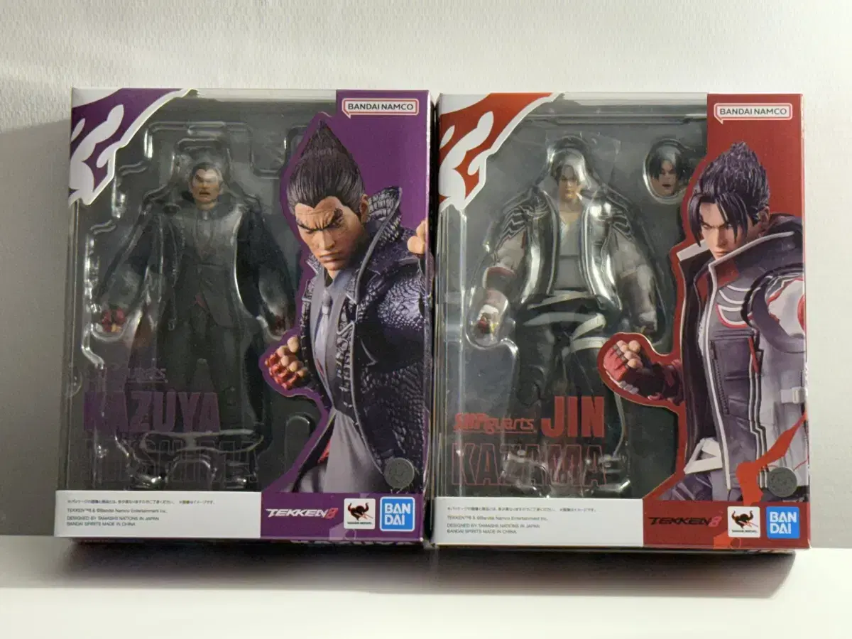 SHF 철권8 카즈야, 진 액션피규어 일괄판매