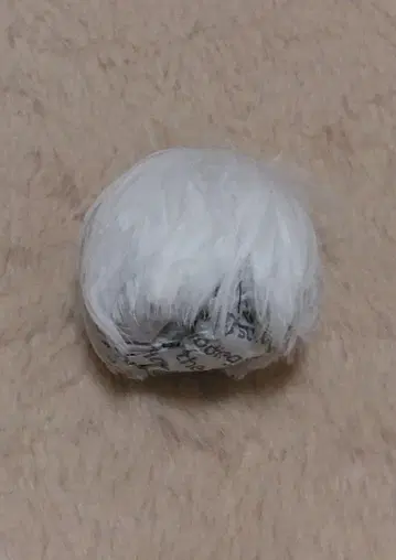 4인치 깃털 가발 인형용