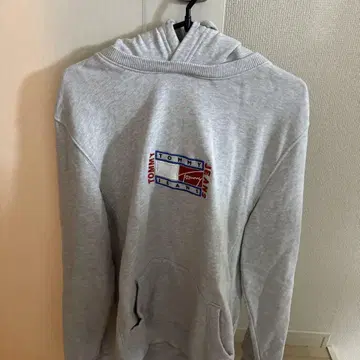 TOMMY JEANS 그레이 후드티 S 사이즈