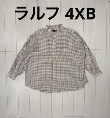 90년대 랄프 로렌 클래식 핏 셔츠 4XB
