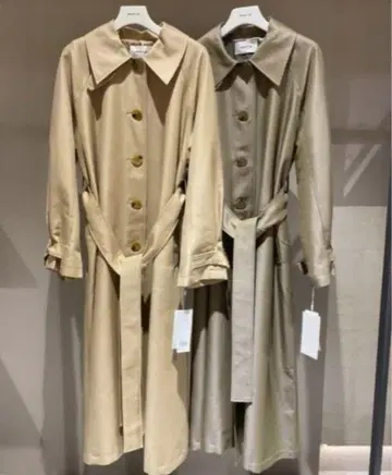 슬리브 턱 스텐카라 코트