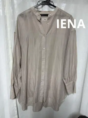 IENA 라미 리요셀 백 개더 셔츠
