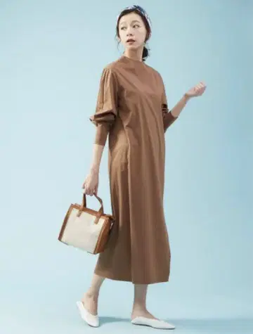 폰세 FONCE 컷 롱 원피스