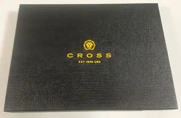 CROSS 크로스 남성용 소가죽 장지갑 화장품 상자 포함
