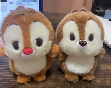 칩과 데일 봉제 인형 약 10cm