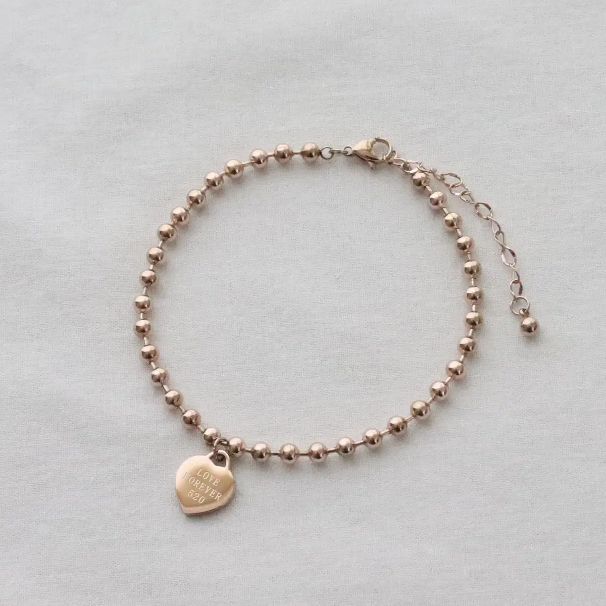 Surgical Steel Heart Anklet