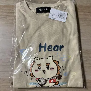 치이카와 시사 기념품 가게 티셔츠 산신 샌드 베이지 XL 사이즈