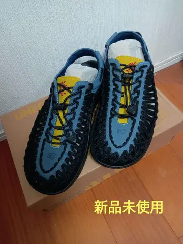 KEEN 킨 UNEEK (MENS) 샌들 블루 그레이 27.0cm