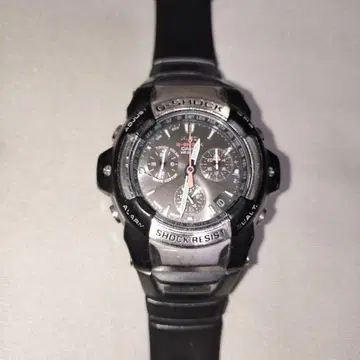 G-SHOCK 터프 솔라 GS-1000J 크로노그래프 손목시계 실버