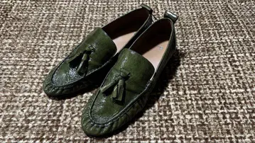 자라 미사용 택 포함 에나멜 로퍼 26cm