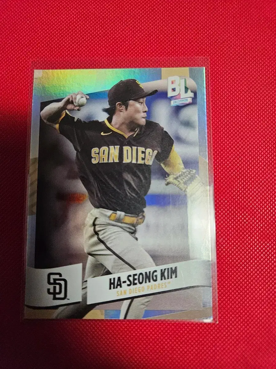 김하성 2024Topps 빅리그 레인보우 포일 카드