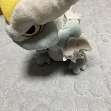 화이트 큐레 봉제 인형