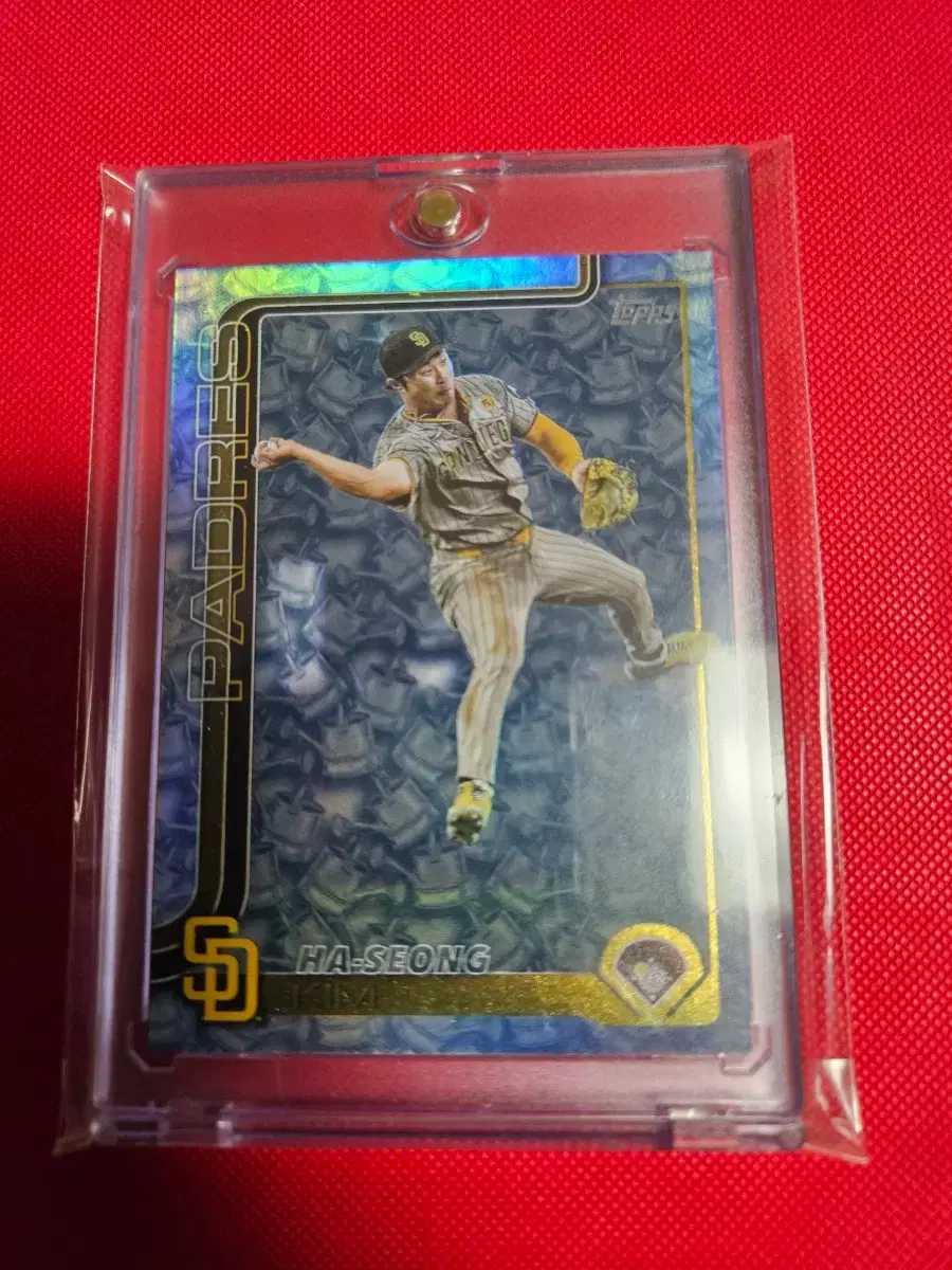 김하성 5장 한정 2025 Topps foil 카드